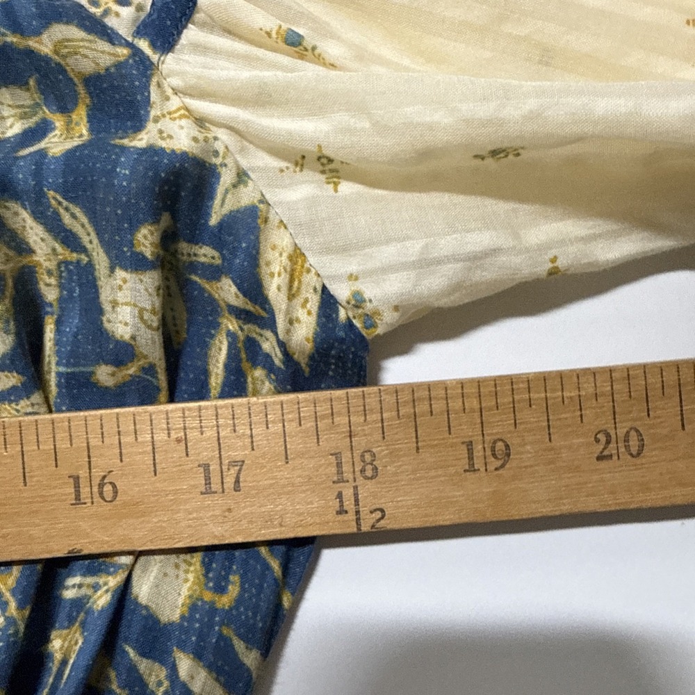 Ulla Johnson Womens 2022 Pre-Fall Floral Cotton Blend Maxi Dress Size 2 Boho - Picture 11 of 12